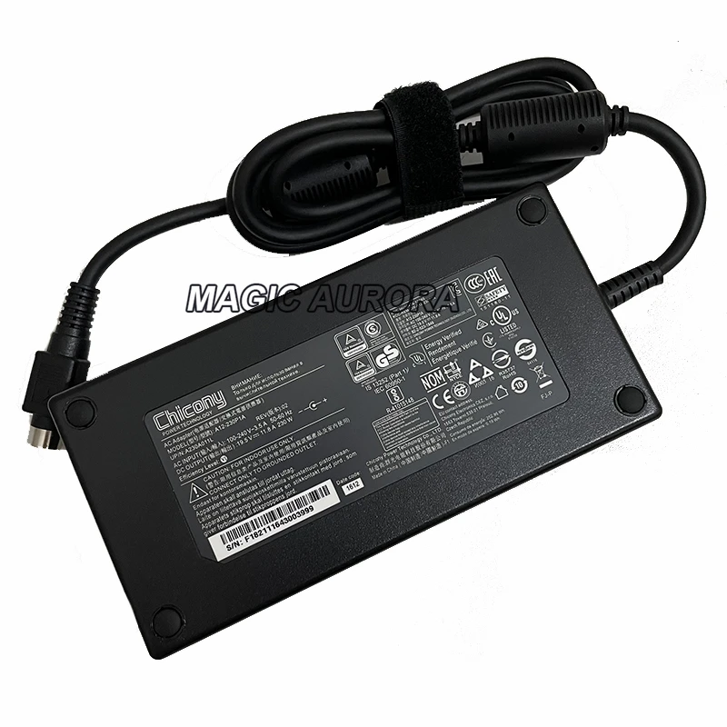 

Genuine Adapter For Chicony 19.5V 11.8A 230W A12-230P1A Power Supply Charger For CLEVO Gaming Laptop P770DM P750ZM P775DM P771DM