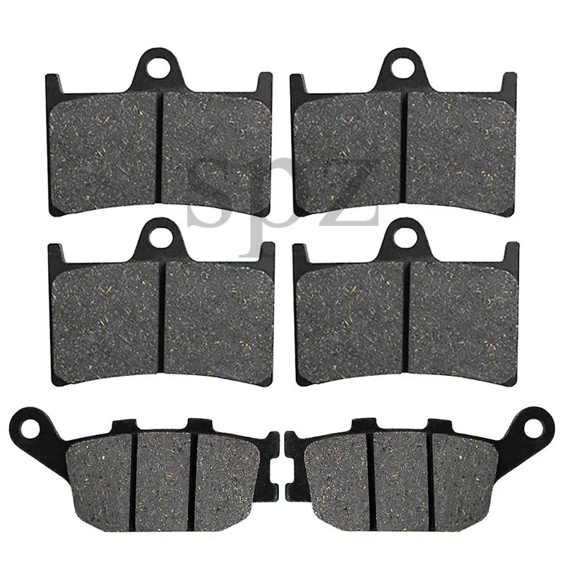 

Motorcycle Front and Rear Brake Pads for Yamaha FZ6 Fazer S2 07-09 FZ1 08-13 YZFR6 R6 04-12 R1 04-06