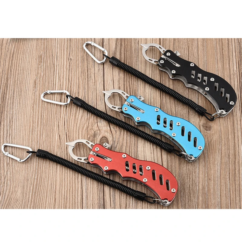 

2019 New Fishing Grip Pliers Stainless Steel Fish Lip Gripper High Quality Fish Grip Tool Clamp Accessory Tackle