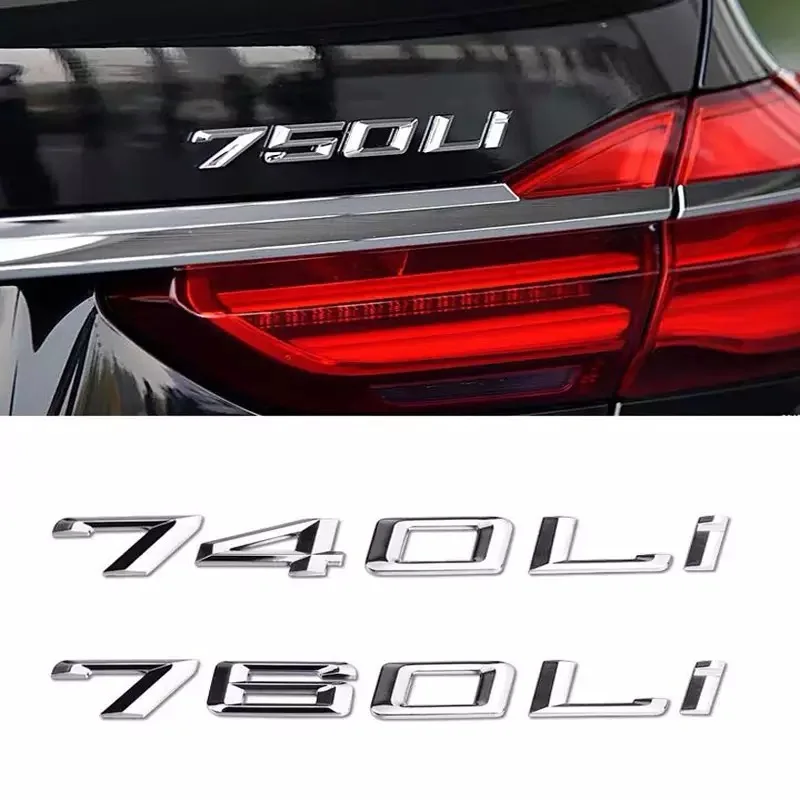 Автомобильная наклейка на заднюю крышку Подходит для BMW 10-16 старых 7 серий