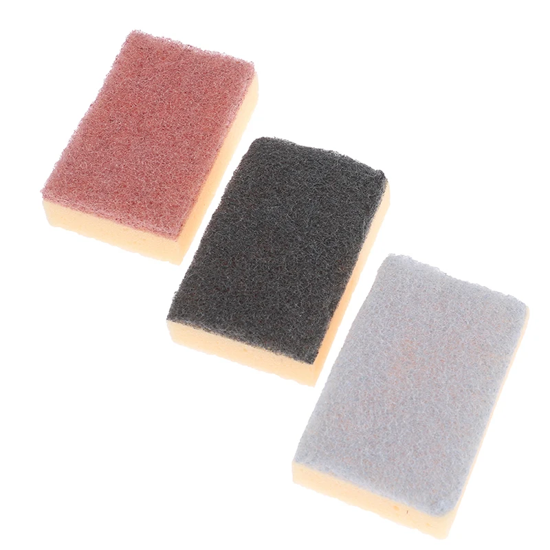 

1/8 pcs atural Plant Based Scrub Sponge Pad Palm Fiber Dishwashing Scrubber Kitchen Cleanning Tool