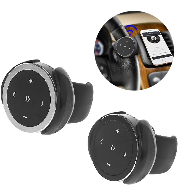 

2021 New Wireless Bluetooth Media Steering Wheel Remote Control Mp3 Music Player Portable
