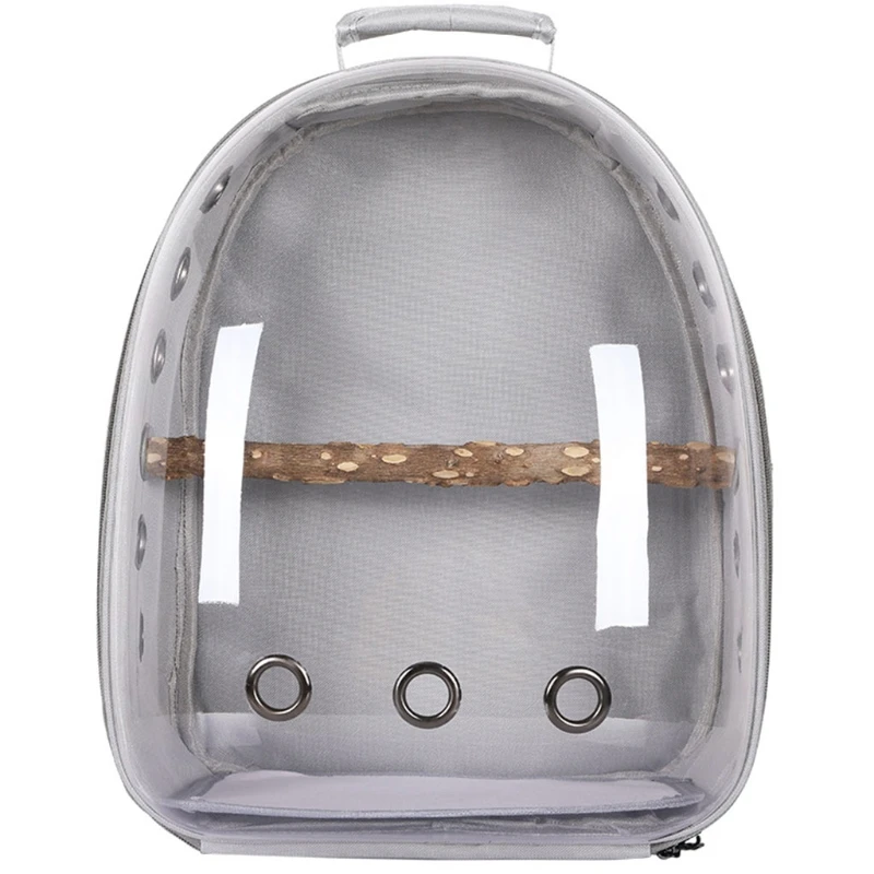 

Parrot Bird Carrier Backpack with Standing Perch Pet Bubble Backpack for Outdoor