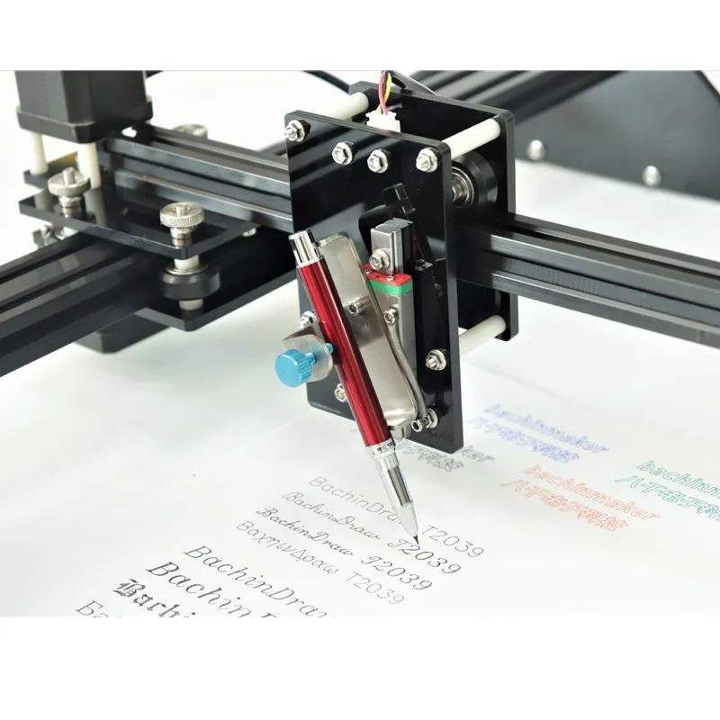 Электронная интеллектуальная бионическая скульптура для письма и рисования
