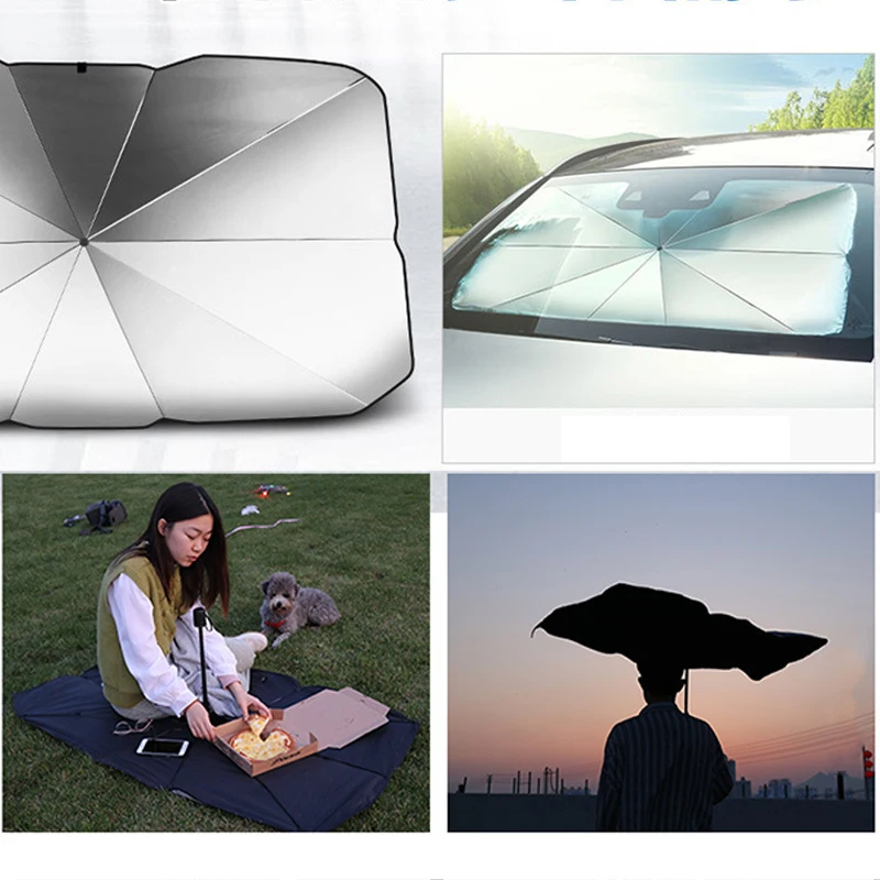 

Auto Interior Accessories Car Front Window Sun Shade Protector Parasol UV Protector for Volkswagen Chevrolet Citroen Subaru 2019
