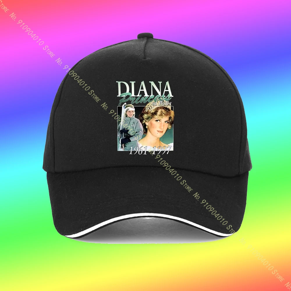 Женская Бейсболка принцессы Diana Reprint Tn409 2021 бейсболка женская летняя кепка Черная