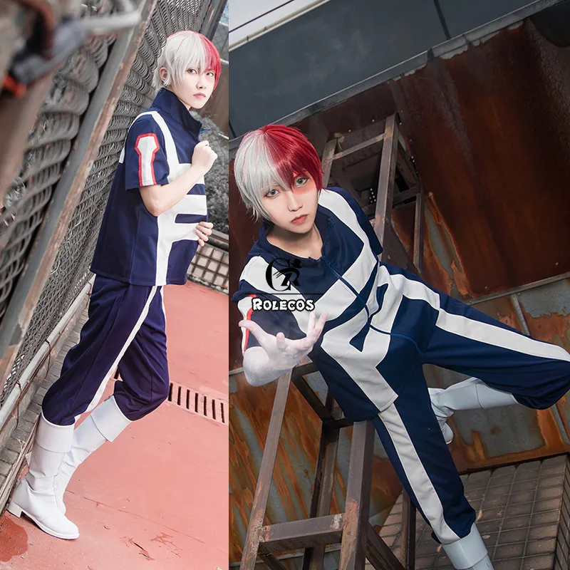 Костюм для косплея аниме ROLECOS MHA костюм участников тренажерного зала униформа
