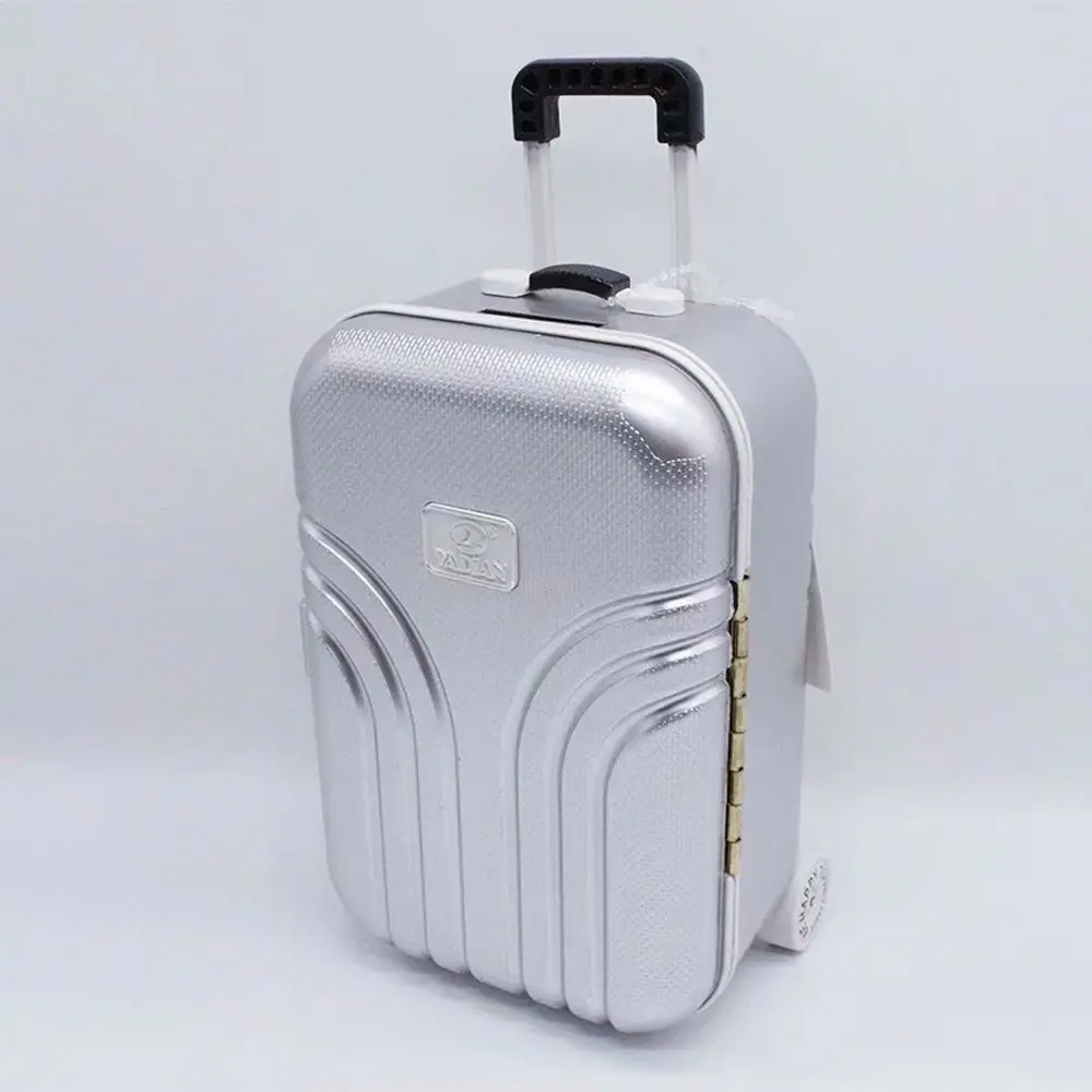 

21.53-1420 mini roller travel su box personality creative wedding candy box luggage trolleyy toy small