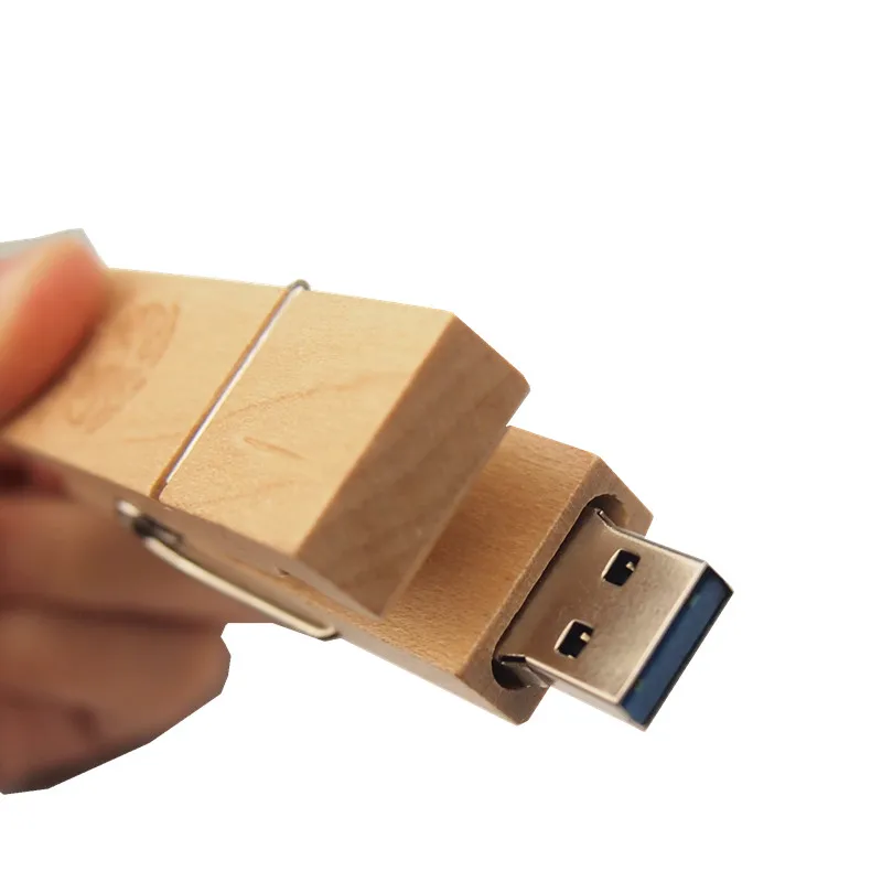 Креативный стиль USB флэш-накопитель с деревянным зажимом 3,0 8GB 16GB 32GB Pendrive 64GB Memory Stick фотография подарок(более 10 шт бесплатный логотип
