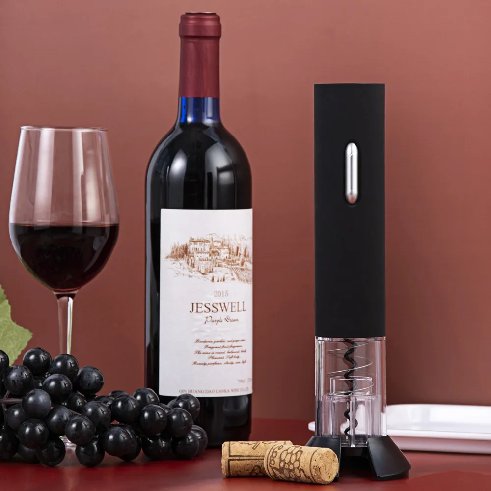 electric bottle opener for red wine foil cutter red automatic wine openers jar opener kitchen accessories gadgets bottle opener free global shipping