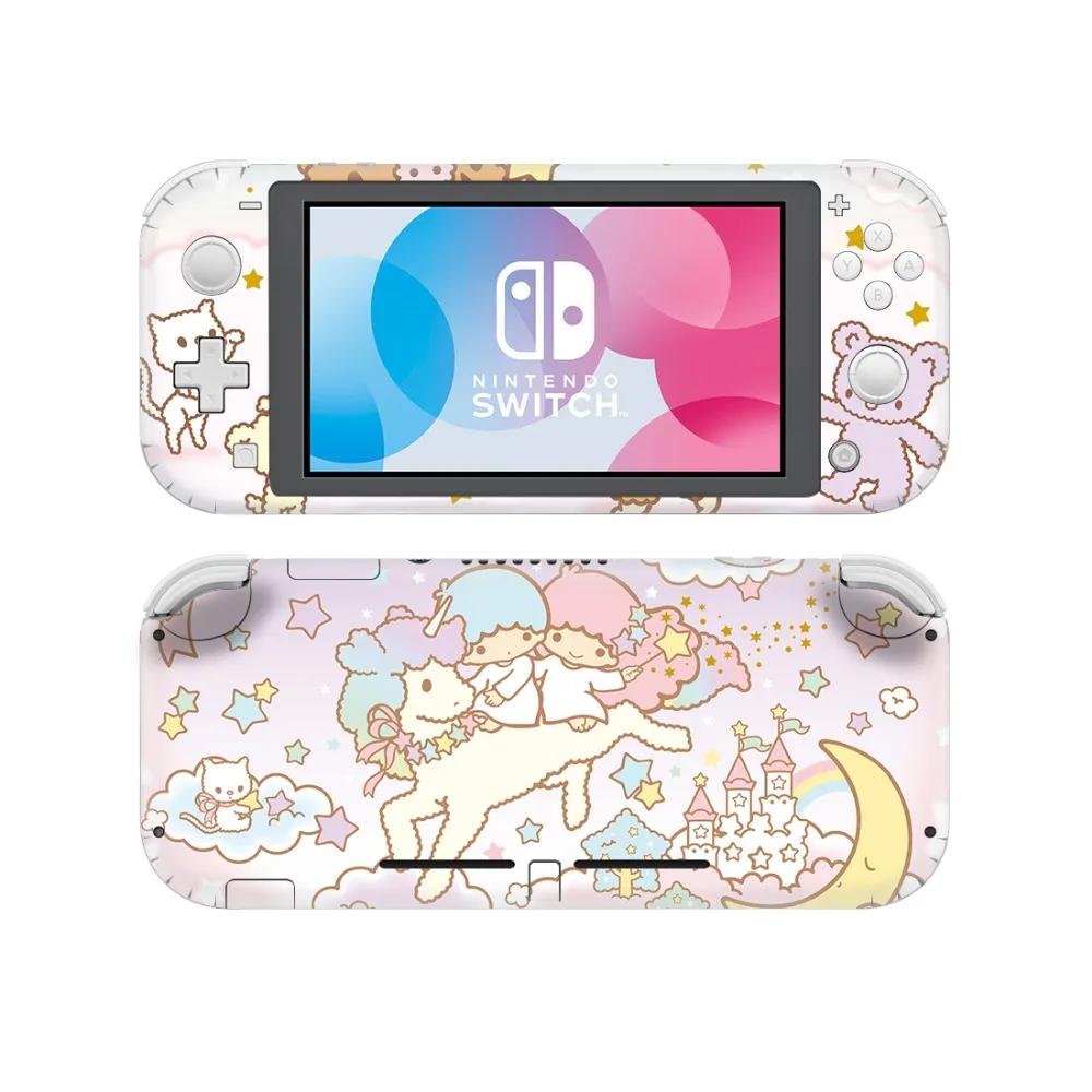 Наклейка Little Twin Stars Nintendo Switch защитная пленка для Lite Виниловая наклейка