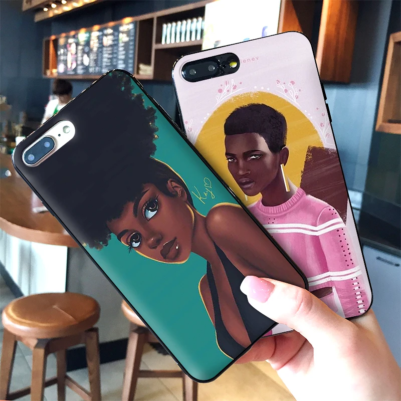 Чехол для девочки Magic rock Melanin Poppin queen Xiaomi Redmi Note 5 S2 7 Plus 6 3 3S Pro 4A 4X 5A 6A Prime mi 9 8 RG
