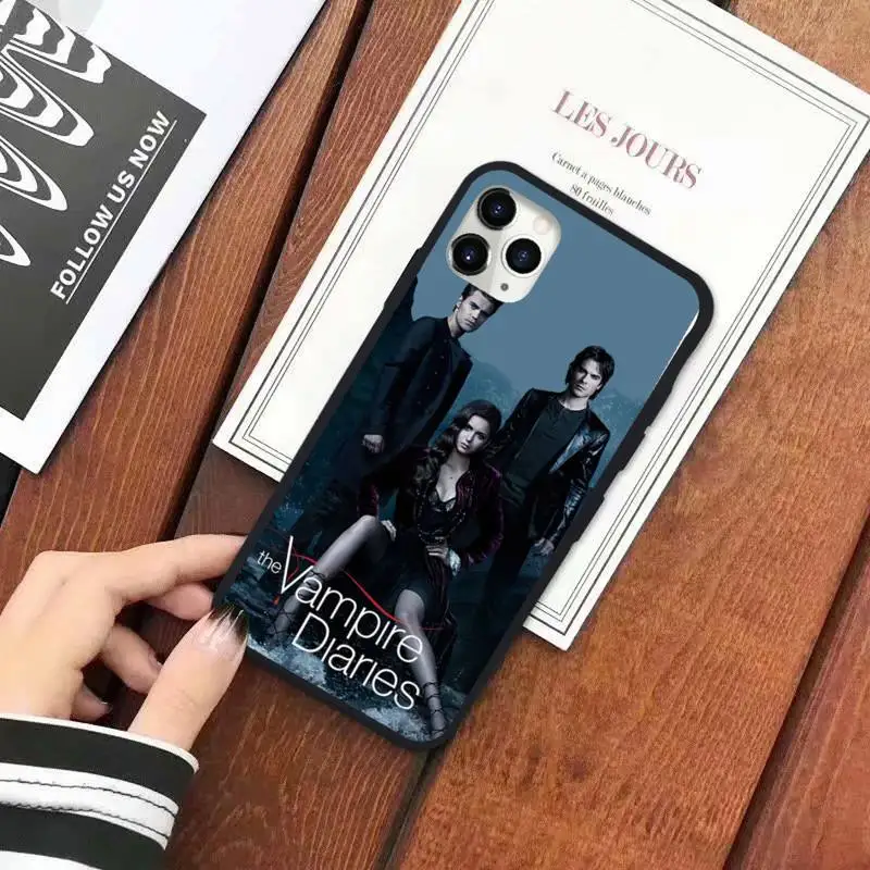 

TV series The Vampire Diaries Phone Case for iPhone 11 12 pro XS MAX 8 7 6 6S Plus X 5S SE 2020 XR
