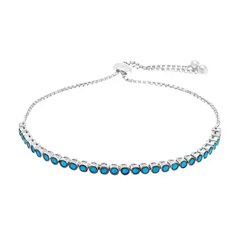 Женский браслет из серебра 2017 пробы с 2 мм драгоценными камнями|Гибкие и жесткие