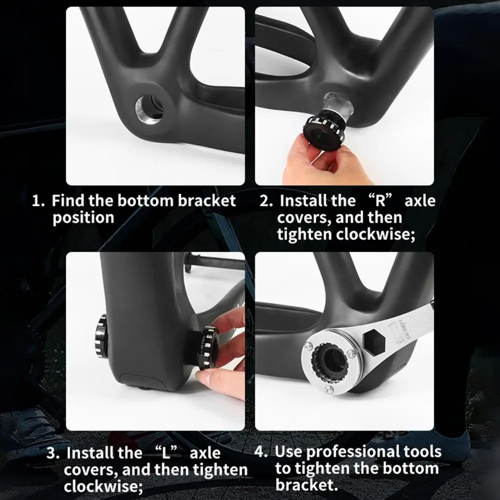 Гладкий антикоррозийный Нижний Кронштейн 6061 алюминиевый сплав вкручиваемый