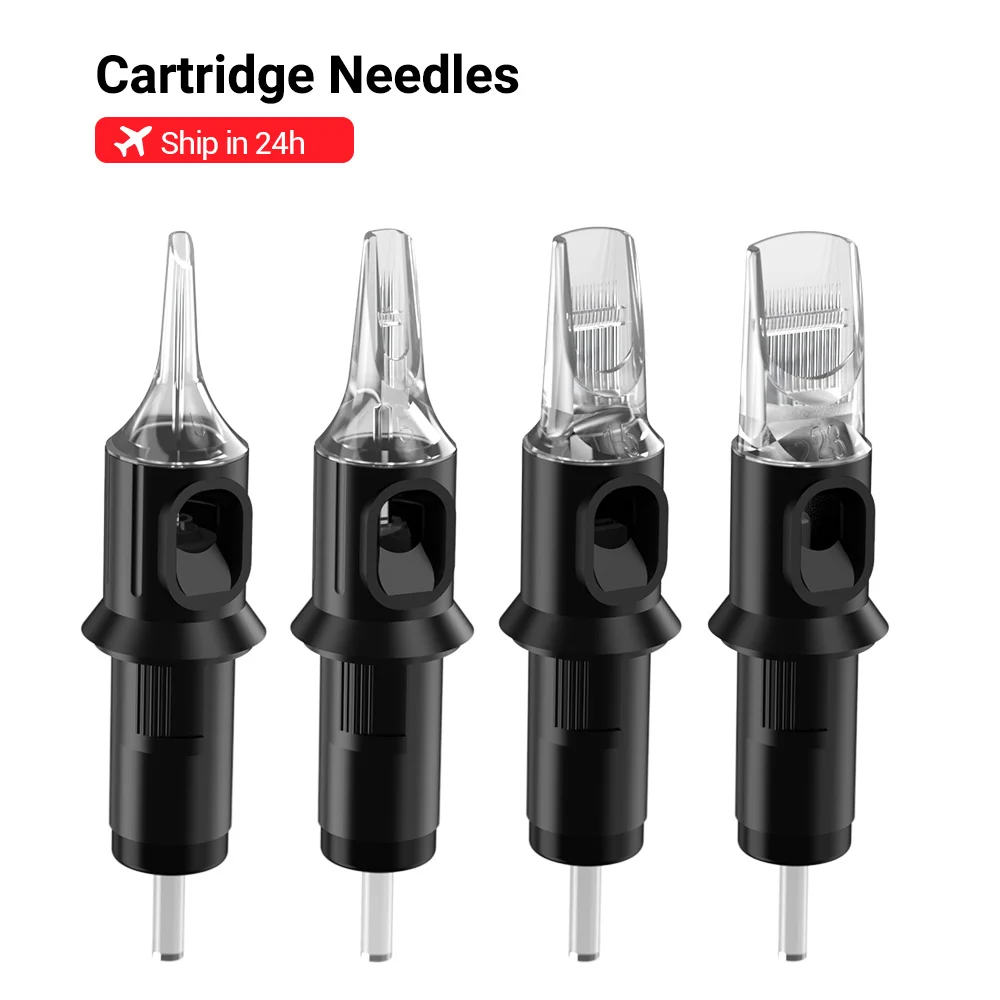 50Pcs Stigma Tattoo Cartridges Needles Mixed #12 #10 Disposable Needle with Membrane Assorted Size | Красота и здоровье