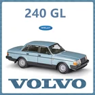 Модель спортивного автомобиля WELLY 1:24 VOLVO 240 GL, модель автомобиля из сплава, декоративная коллекция, игрушечные инструменты, подарок