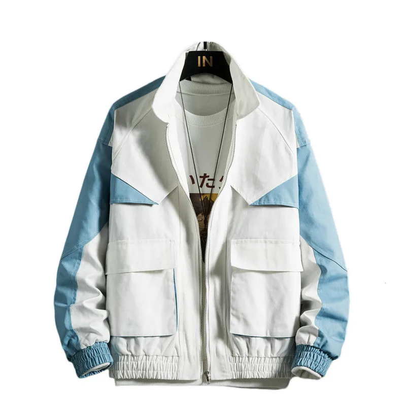 

SOUL OF TIGER Spring Designer Fashion Streetwear Mens Loose Casual Jackets Males Punk Style Coats Vintage Oversized Clothting