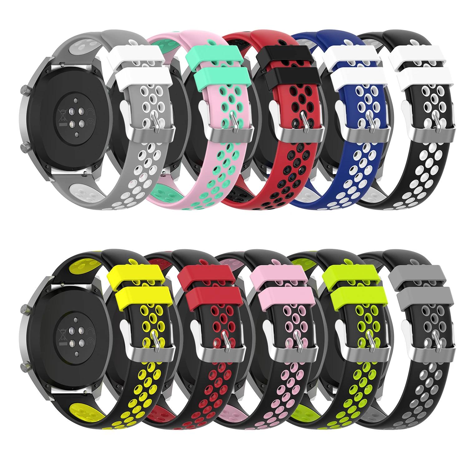 

Sport Silicone For Samsung S4 Huawei watch GT 2e SmartWatch band Replacement for Huawei GT2e gt2 e WristBand 22mm Bracelet bel