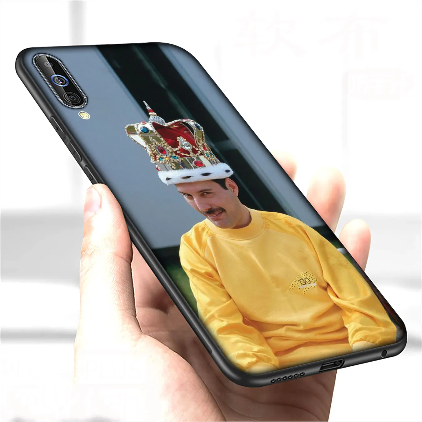 IYICAO Queen Freddie Mercury Soft Silicone Case for Samsung Galaxy A70 A50 A60 A40 A30 A20 A10 M10 M20 M30 M40 A20E Black Cover | Мобильные