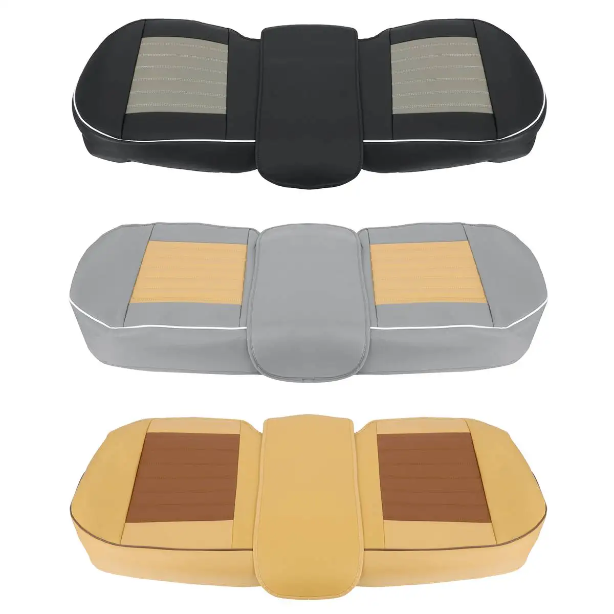 値段 ユニバーサル合成皮革シートカバー,カーシート,マルチサラウンドエンジン,アームチェア,インテリアアクセサリー,3個