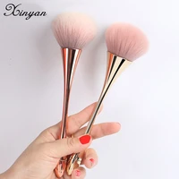 xinyan 1pc powder makeup brushes new hot sale women portable face contour beauty makeup tool cosmetics bronzer brush maquillage