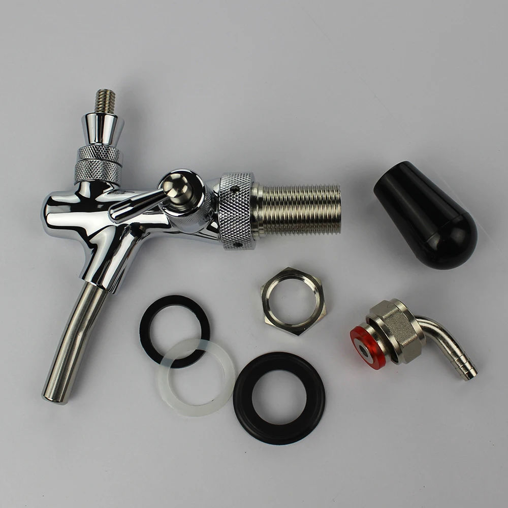 Регулируемый кран для пива домашнего пивоварения с шариком жидкий фиксатор