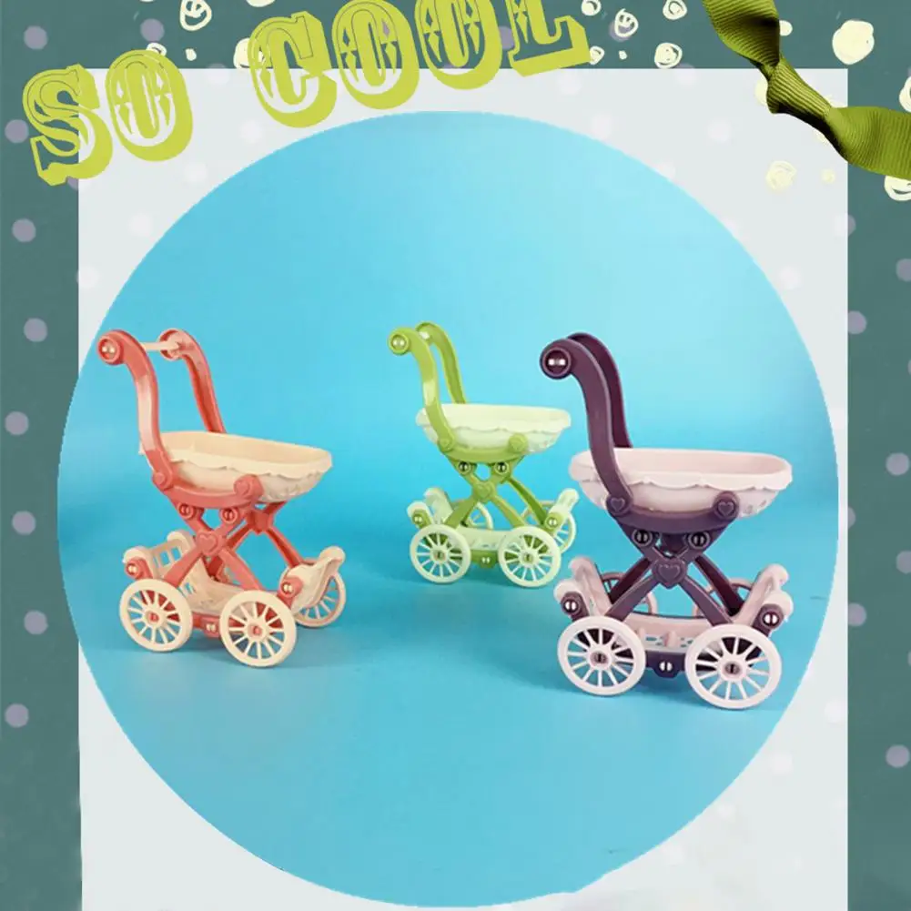 Детализированные эффективные аксессуары для кукол корзина покупок креативная