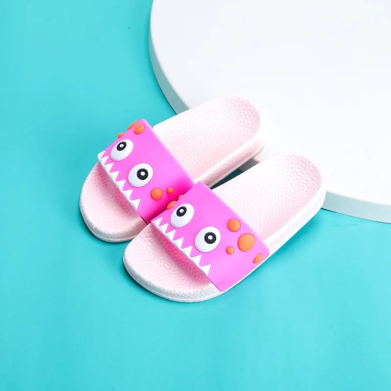 

kids boys slippers shoes summer children sandals baby girls home slippers non-slip bathroom shoes cute soft beach slippers