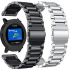 Ремешок для умных часов Ticwatch ProE2S2, 18 мм, 20 мм, 22 мм, сменный ремешок из нержавеющей стали для TicWatch E, Tic Watch 2, C2, Correa