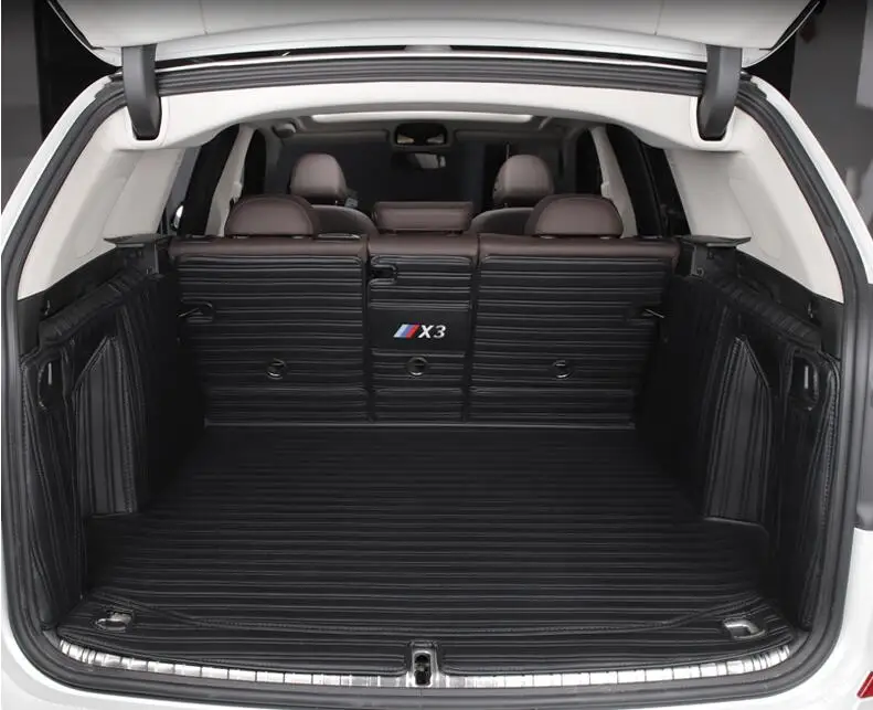 Для BMW X3 G01 2017 2018 2019 2020 2021 полный задний багажник ЛОТОК лайнер Грузовой Коврик для