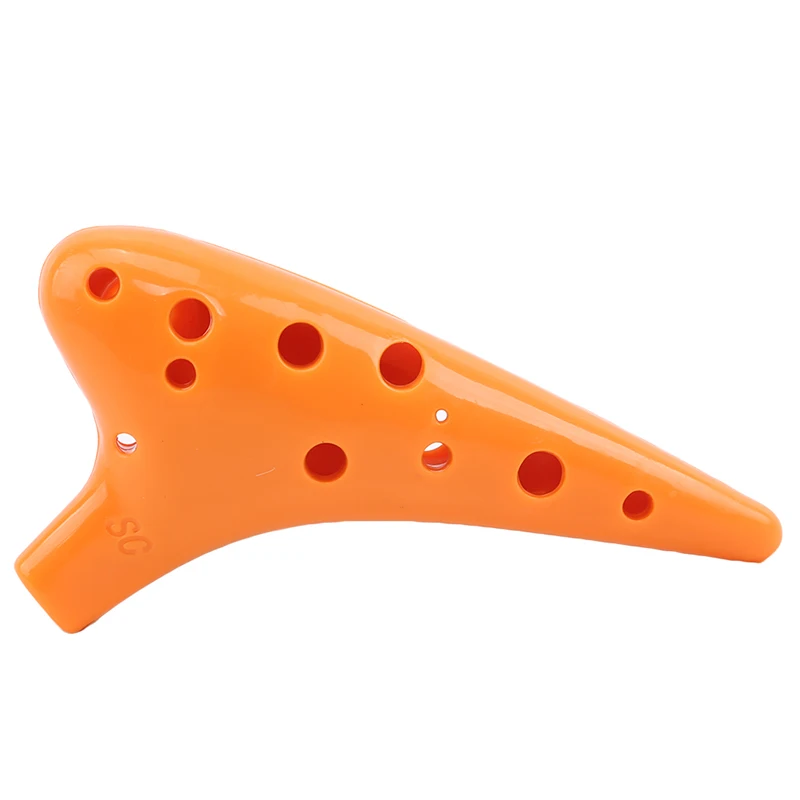 7 Colors 12 Hole Ocarina Ceramic Alto C Legend Of Flute Music Instrument Drop Shipping |