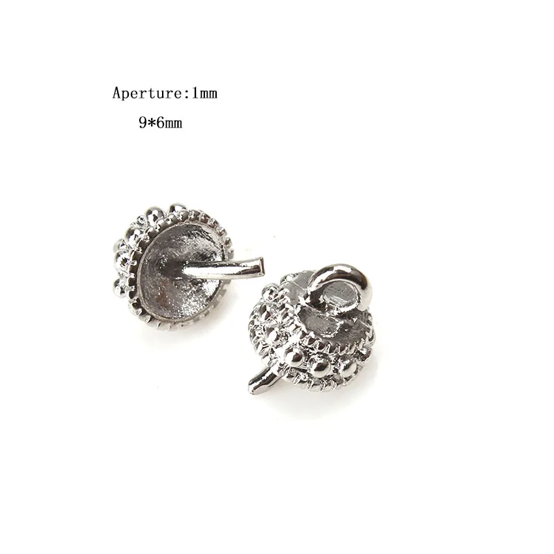 

MEIBEADS 10pcs/lot DIY Jewelry Accessories Small Needle Clasps & Hooks Handmade Fashion Jewelry Components EY1679