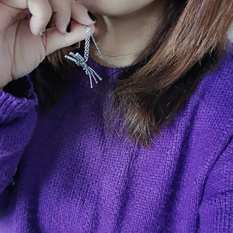 Ожерелье с тремя ножами роророноа из аниме | Украшения и аксессуары