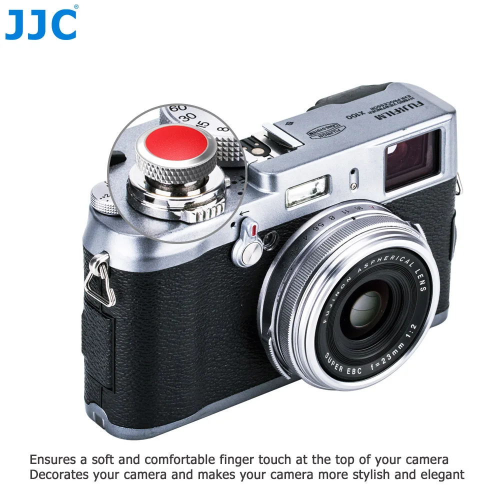 JJC мягкая кнопка спуска затвора камеры для Fuji Fujifilm X T4 XT4 T30 XT30 T20 XT20 XT 10 XT10 T3 XT3