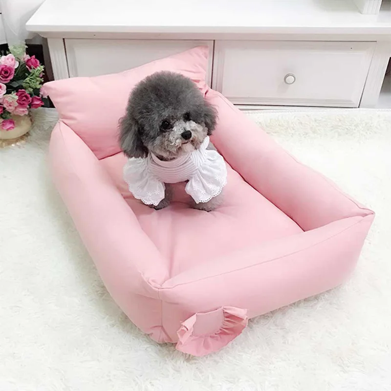

Indoor Pet Supplies All Seasons Universal Warm Soft Dog Bed Breathable and Washable Cat Sofa Puppy Sleeping Mat Dog Accessories