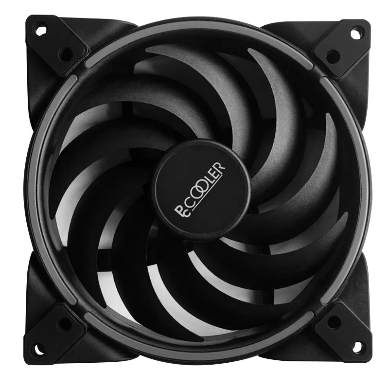 Pccooler 14 см RGB вентилятор для чехол компьютера, высокопроизводительный кулер вентилятор 12V4PIN/5V3PIN RGB PMW вентилятор Замена кулера для воды