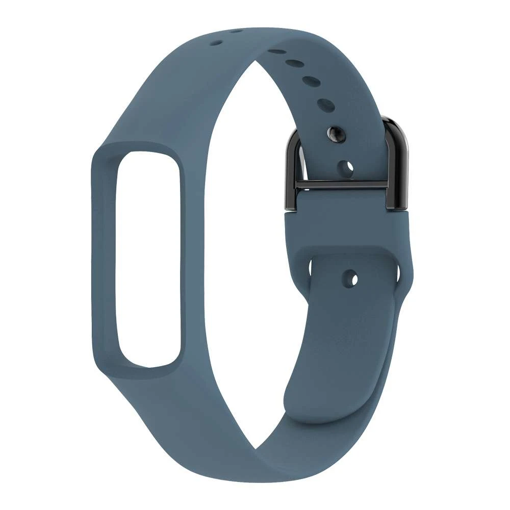 Ремешок силиконовый для смарт часов Samsung Galaxy Fit e R375 регулируемый спортивный
