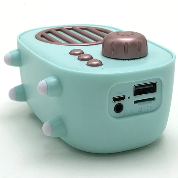 Портативный мини ретро Bluetooth динамик радио стерео старомодный классический