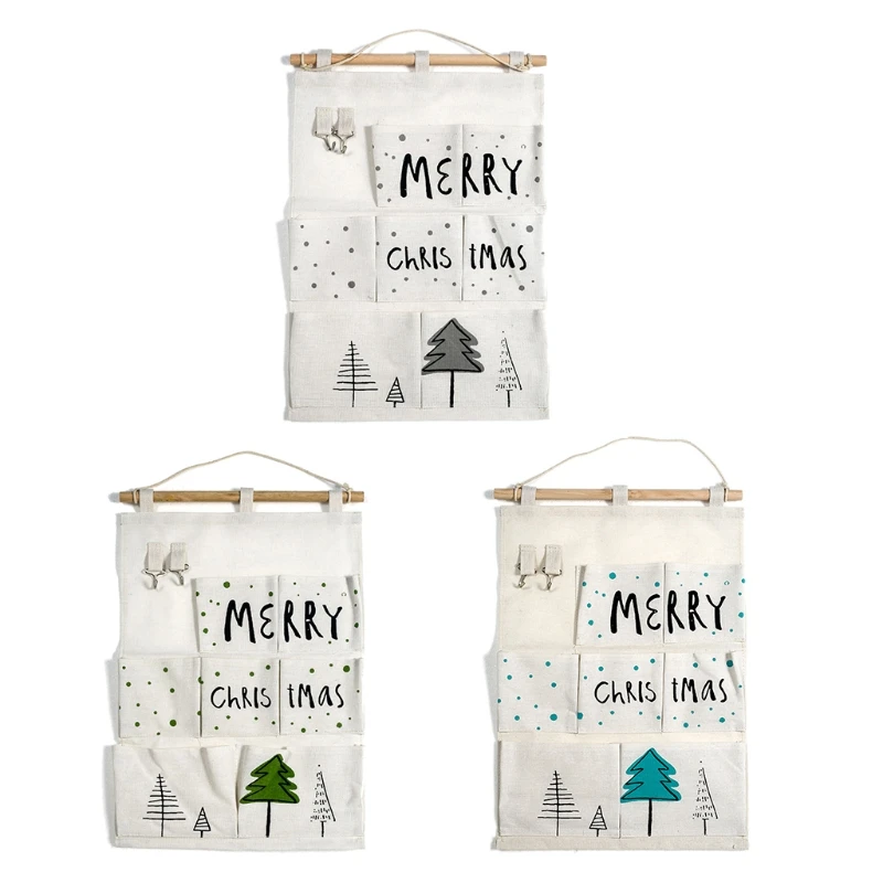 

Storage Pockets Wall Hanging Organizer Bathroom Sundry Folding Sorting Bags