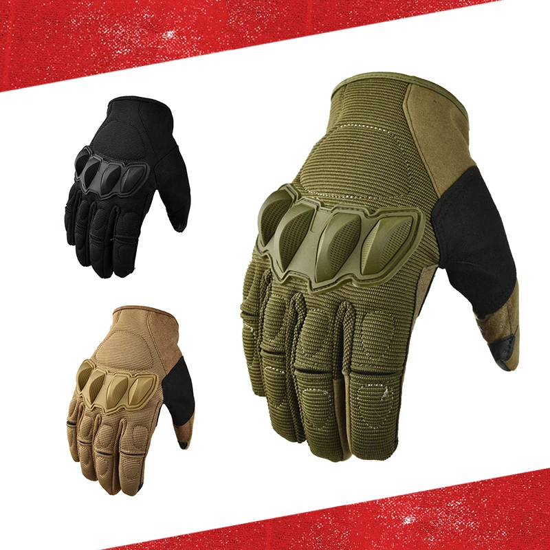 

Армейские военные тактические ежедневные перчатки с пальцами для скалолазания, охоты, стрельбы, фитнеса, пешего туризма, пейнтбола, Размеры...