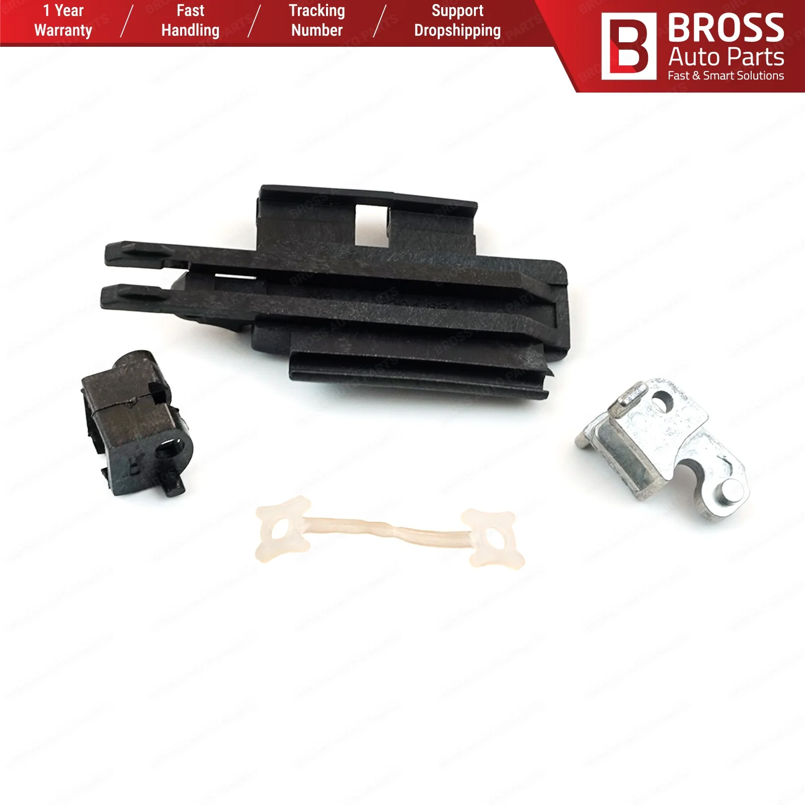 Bross автозапчасти BSR535 4 шт. ползунок на крышу солнца направляющая рейка набор