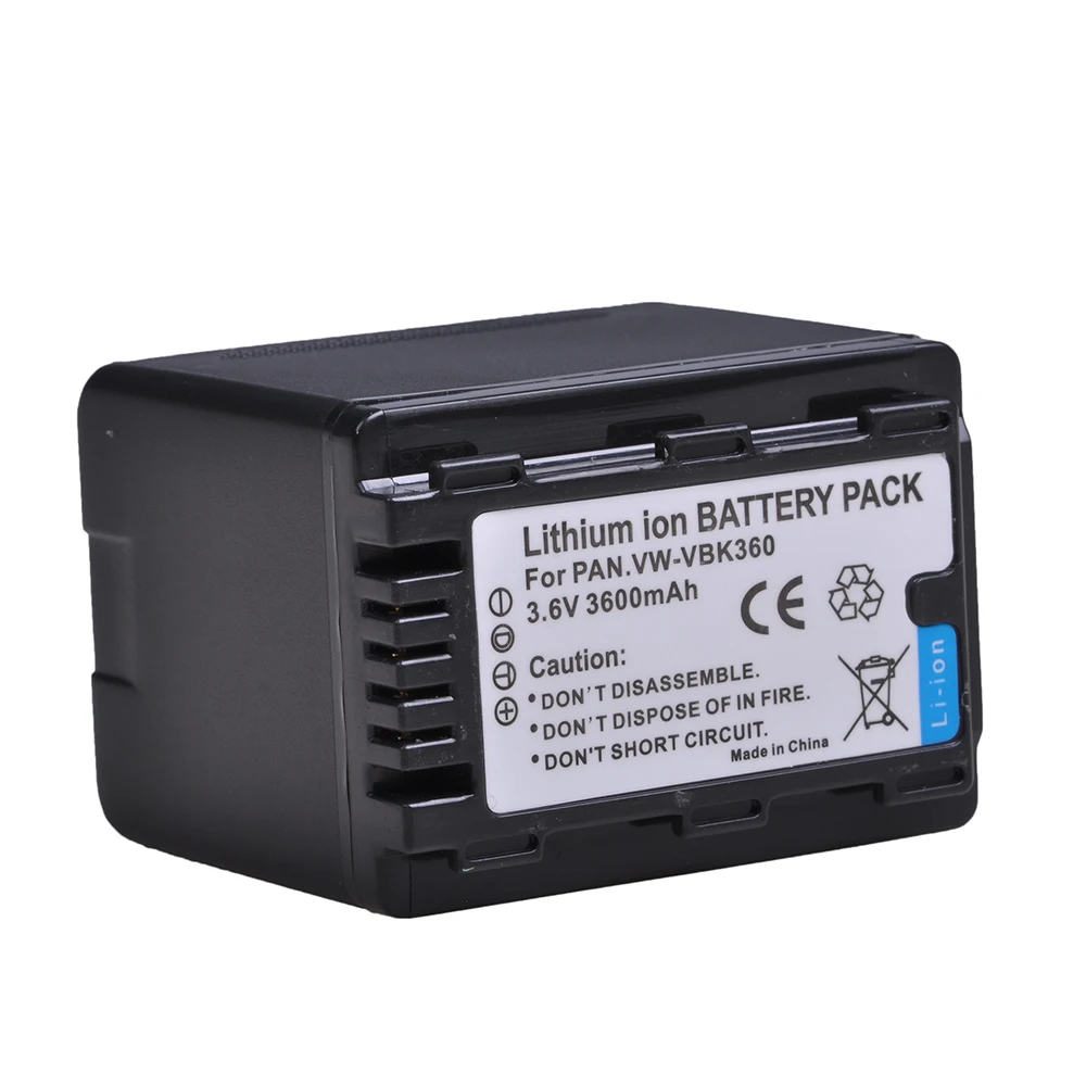 Аккумулятор для VW VBK360 3600 мАч 1 шт. перезаряжаемый аккумулятор + USB зарядное