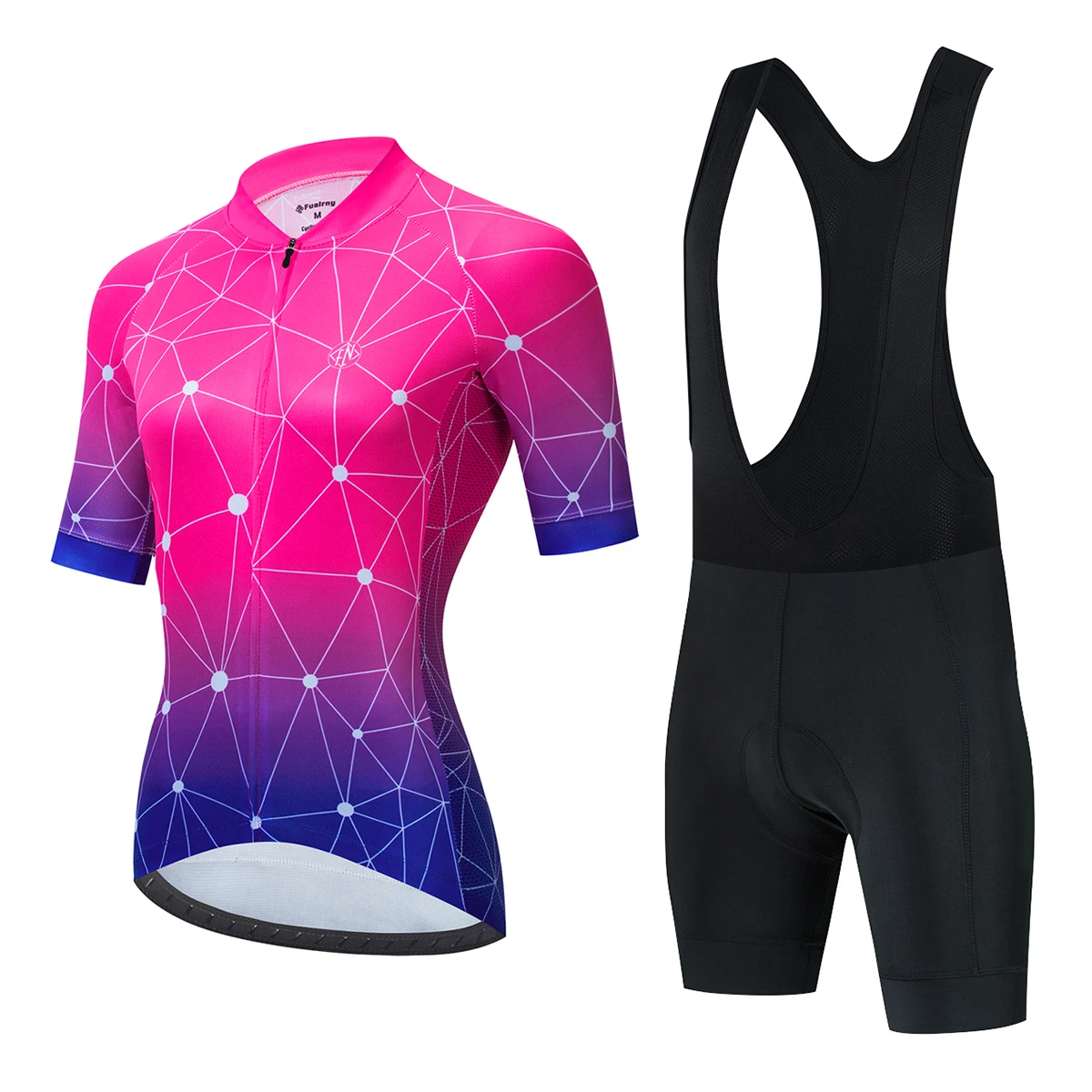 

2021 Women's Cycling Jersey Set Summer Anti-UV Cycling Bicycle Clothing Quick-Dry Mountain Bike Clothes roupa ciclismo feminina