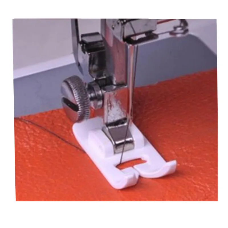 Пластиковая прижимная лапка 7301P для бытового шитья зигзаг антипригарная кожи и