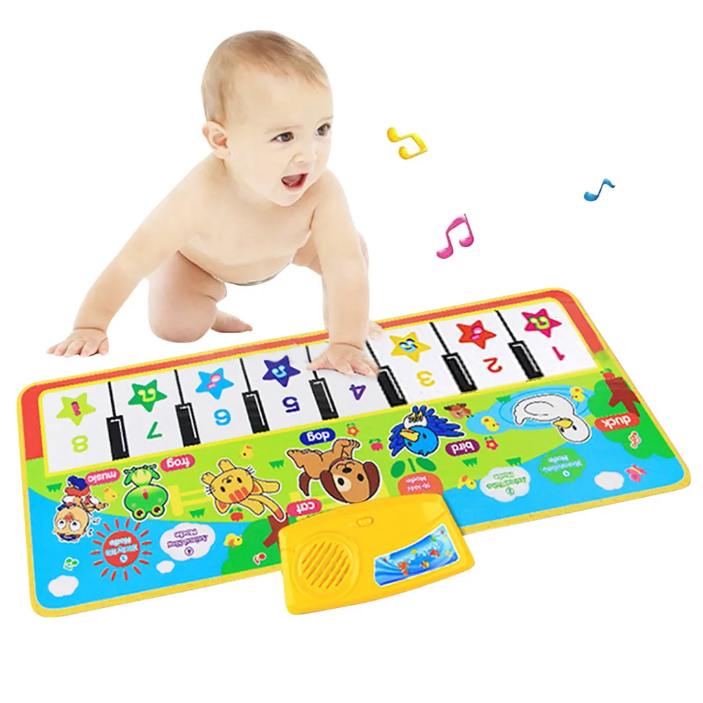73x35 см большой размер музыкальные коврики для пианино Сенсорный игровой коврик с