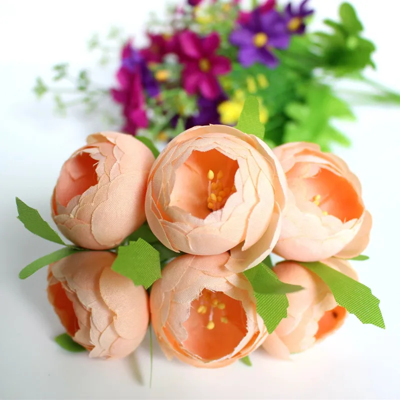 30 шт. Декоративная гирлянда из шелковой ткани 5 см | Дом и сад