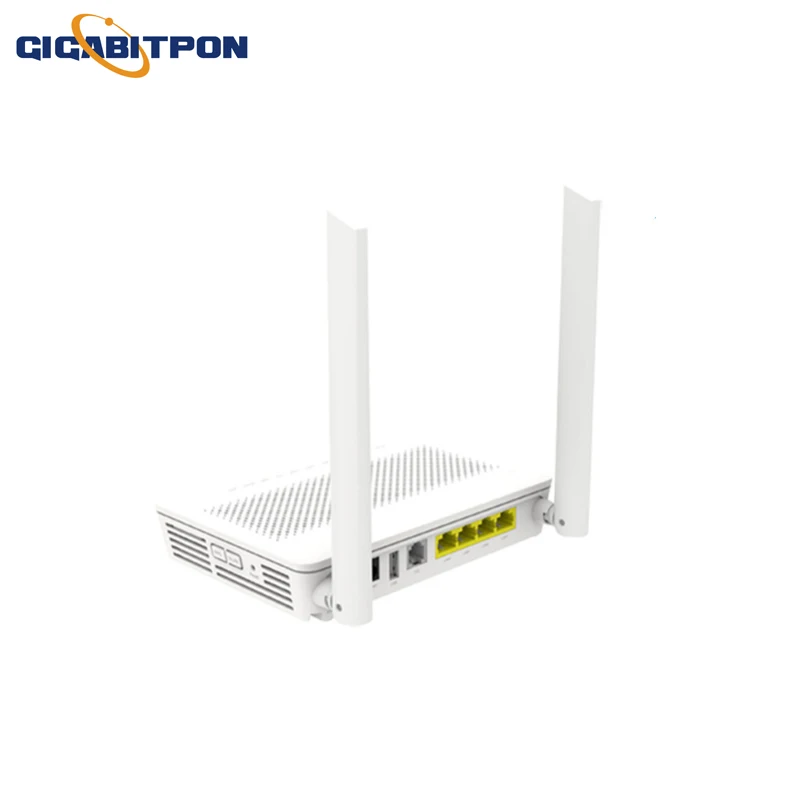 

Dual frequency onu xponEG8145V5 ONU ONT sc upc GEPON 4GE+1POTS+1USB+2.4G/5G WIFI FTTH fiber optic modem router with power no box
