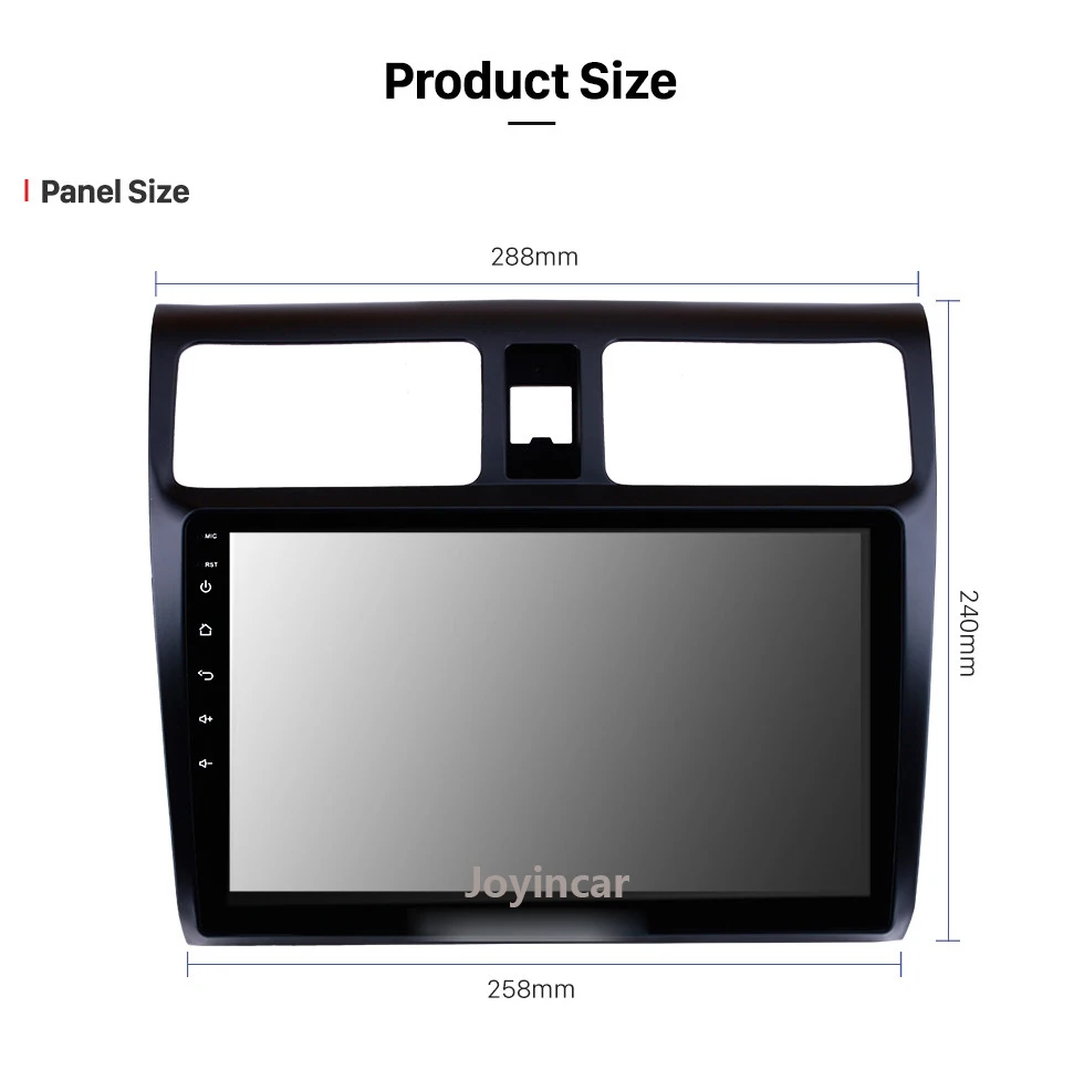 Автомагнитола 2 Din Гб + 32 ГБ Android 9 1 10 дюйма для Suzuki Swift 2005 2006 2007 2008 2009 2010 GPS