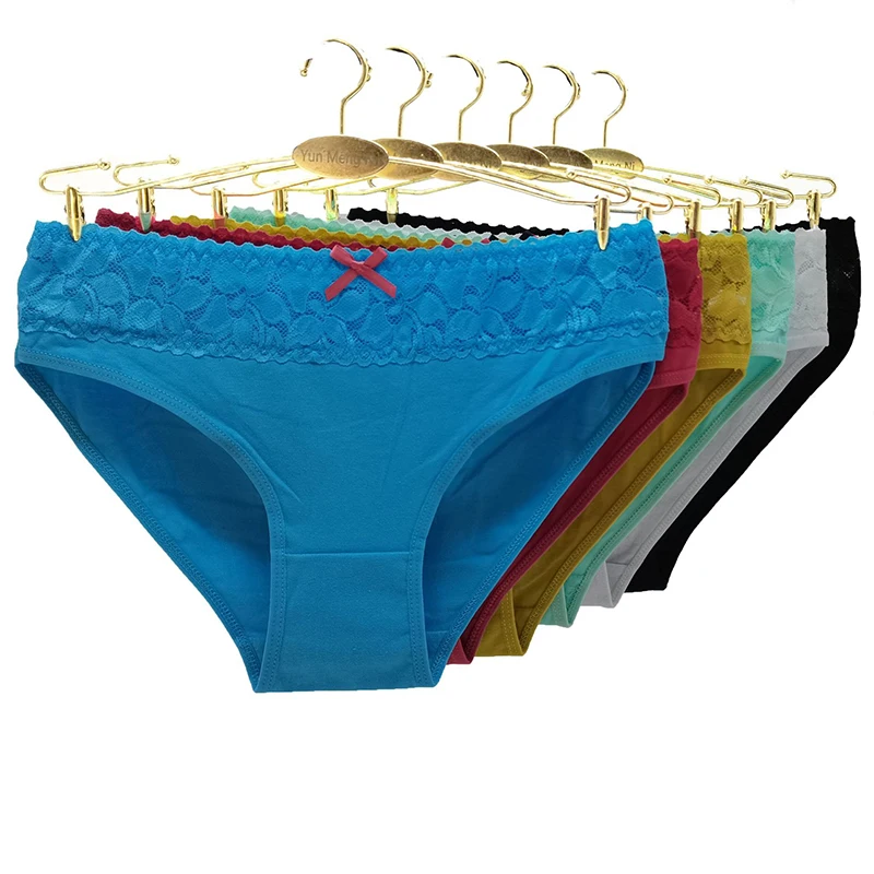 

Women Calcinha Female Sexy Panties Cotton Comfortable Underwear Set Lace Side Panties Breathable Girls Lingerie Ladies Briefs